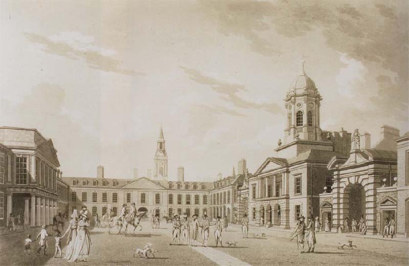 Thomas Pakenham Dublin Castle in the 1790s,seat fo the Viceroy and hub of Briish Power